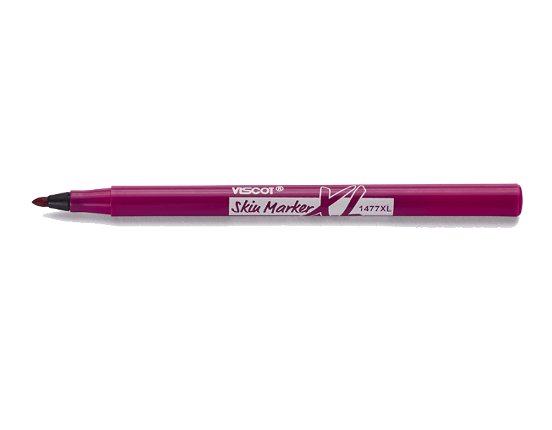 Viscot Value Red XL Prep Resistant Ink Skin Marker Стерильний